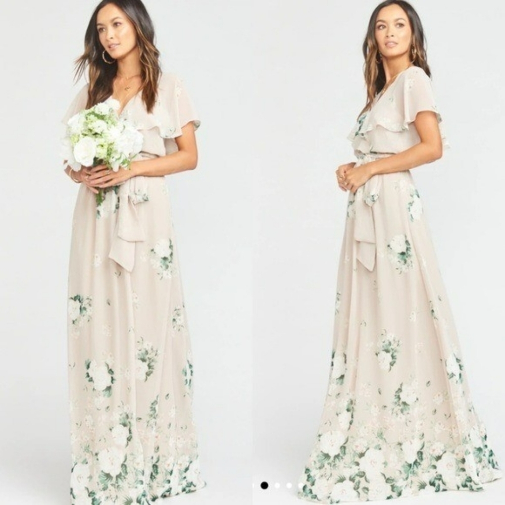Like New Show Me Your Mumu Audrey Dress Bouquet Toss